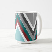 公共の復活パターンマグ コーヒーマグカップ (正面右)