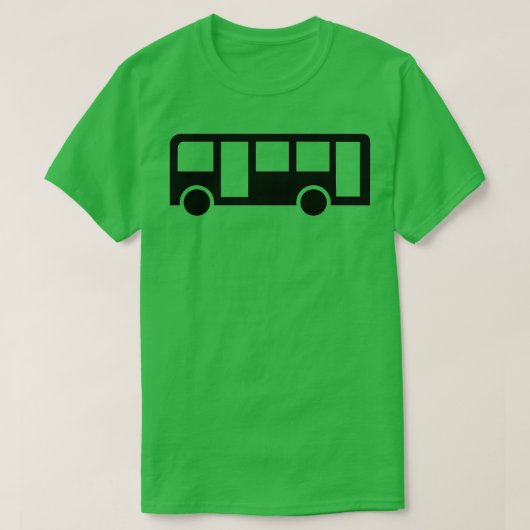 公共バス2 Tシャツ (デザイン正面)