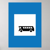 公共交通バストップスサイン都市交通 ポスター (正面)