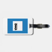 公共交通バストップスサイン都市交通 ラゲッジタグ (裏面横)