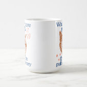 公共図書館よりパンクの方が良い コーヒーマグカップ (中央)