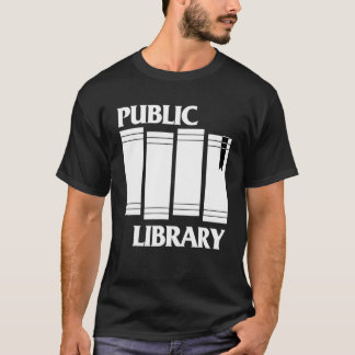 公共図書館簿 Tシャツ