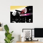 公共市場 ポスター (ホームオフィス)