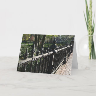 公共庭のゲート カード