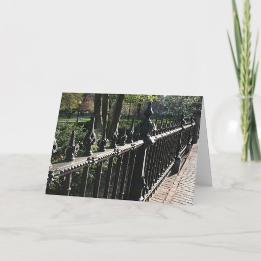 公共庭のゲート カード (正面)