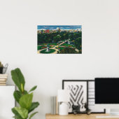 公共庭園の空中表示ビーコンヒル ポスター (ホームオフィス)