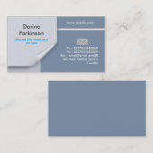 公務のカード設計 名刺 (正面/裏面)