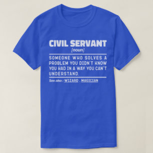 公務員の名詞ユーモア公式退職したクール Tシャツ