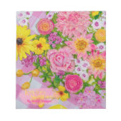 「公園でのピクニック」 ノートパッド (正面)