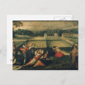 公園でのピクニック ポストカード (正面/裏面)