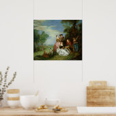 公園での会話 ポスター (キッチン)