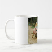 公園でアフタヌーンティーを楽しむ子供たち コーヒーマグカップ (左)