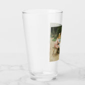 公園でアフタヌーンティーを楽しむ子供たち タンブラーグラス (右)