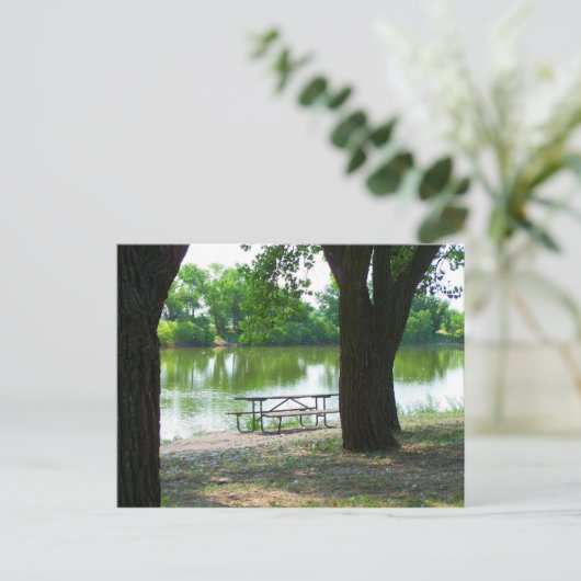 公園で ポストカード (スタンド正面)