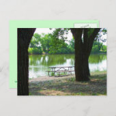 公園で ポストカード (正面/裏面)