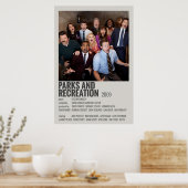 公園とレクリエーションのミニマリスト ポスター (キッチン)