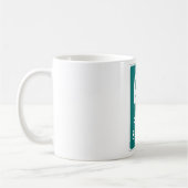 公園と乗り換え標識 コーヒーマグカップ (左)