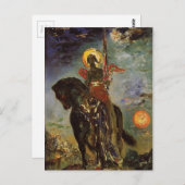 公園と死の天使はグスターブ・モロー ポストカード (正面/裏面)