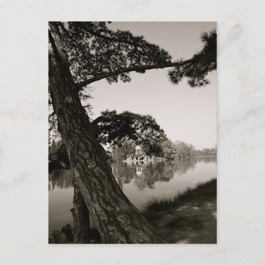 公園にて ポストカード (正面)