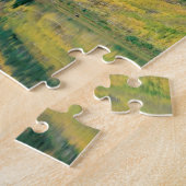 公園のあずき色の鐘White川の森林コロラド州 ジグソーパズル (側面)