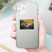 公園のアヒル私たちはおもしろいすべてのQuackersステッカー シール (スマートフォン)