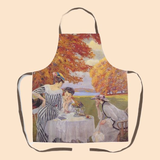 公園のアフタヌーンティー エプロン