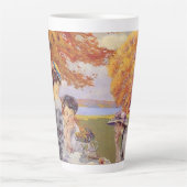 公園のアフタヌーンティー カフェラテマグ (正面)