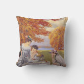 公園のアフタヌーンティー クッション (正面)