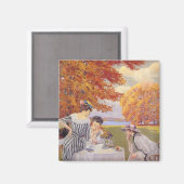 公園のアフタヌーンティー マグネット (正面/裏面)