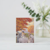 公園のアフタヌーンティー 名刺 (スタンド正面)