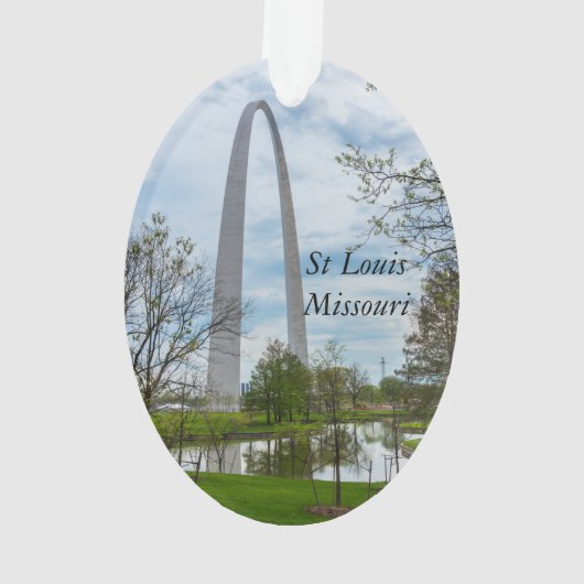 公園のアーチ オーナメント (裏面)