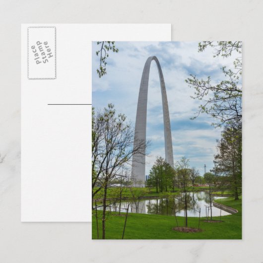 公園のアーチ ポストカード (正面/裏面)