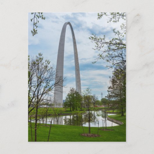 公園のアーチ ポストカード (正面)