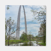 公園のアーチ マグネット (正面)