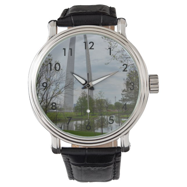 公園のアーチ 腕時計 (正面)