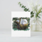 公園のカンザスシティー彫刻 ポストカード (スタンド正面)