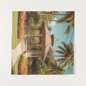 公園のガゼボ タペストリー (正面(横))