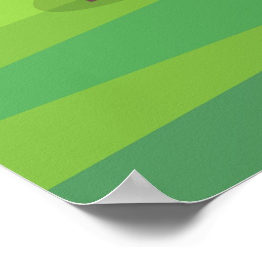 公園のソーシャルメディア ポスター (角)