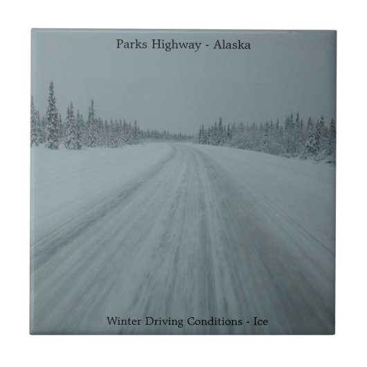 公園のハイウェーの氷のタイル タイル (正面)