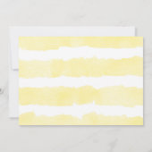 公園のヒマワリ写真の夏のピクニック 招待状 (裏面)