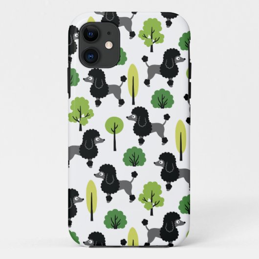 公園のプードル Case-Mate iPhoneケース (裏面)