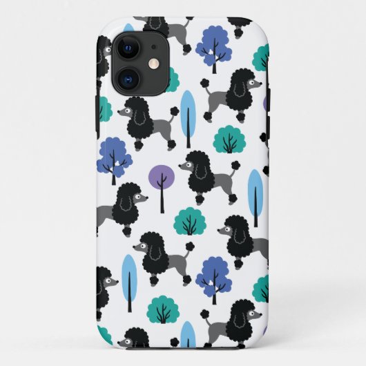 公園のプードル Case-Mate iPhoneケース (裏面)