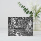 公園のベンチ ポストカード (スタンド正面)