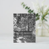 公園のベンチ ポストカード (スタンド正面)