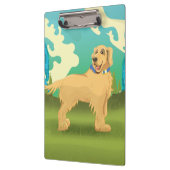 公園のペット犬 クリップボード (左)