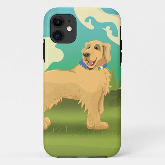 公園のペット犬 Case-Mate iPhoneケース (裏面)