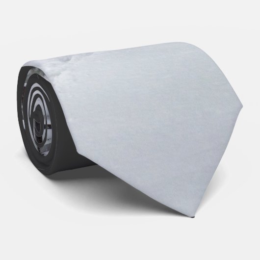 公園の冬の雪 ネクタイ (ロール)