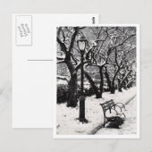 公園の冬 – はがき (正面/裏面)