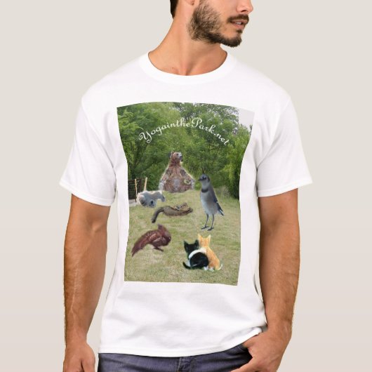 公園の動物 Tシャツ (正面)