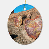 公園の化石森林 セラミックオーナメント (左)